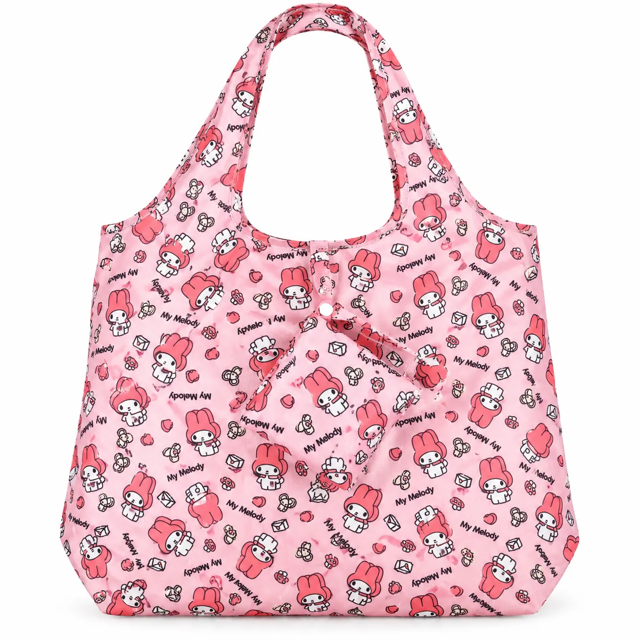 Pink My Melody Printed Tote Bag