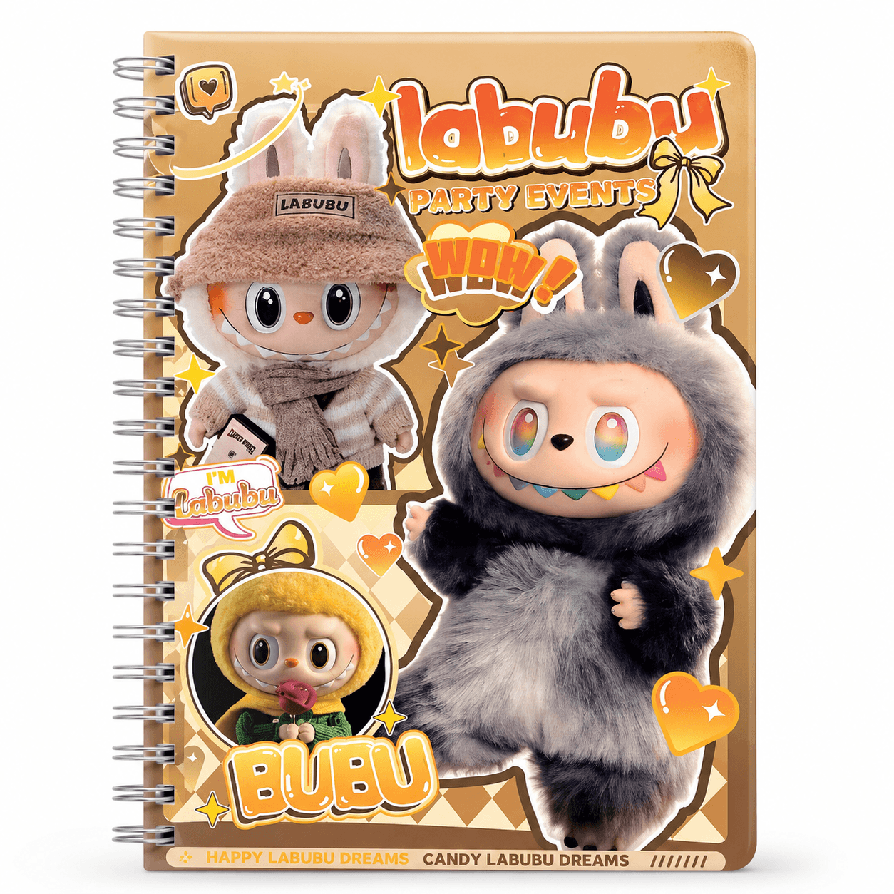 Kawaii Labubu Notebook