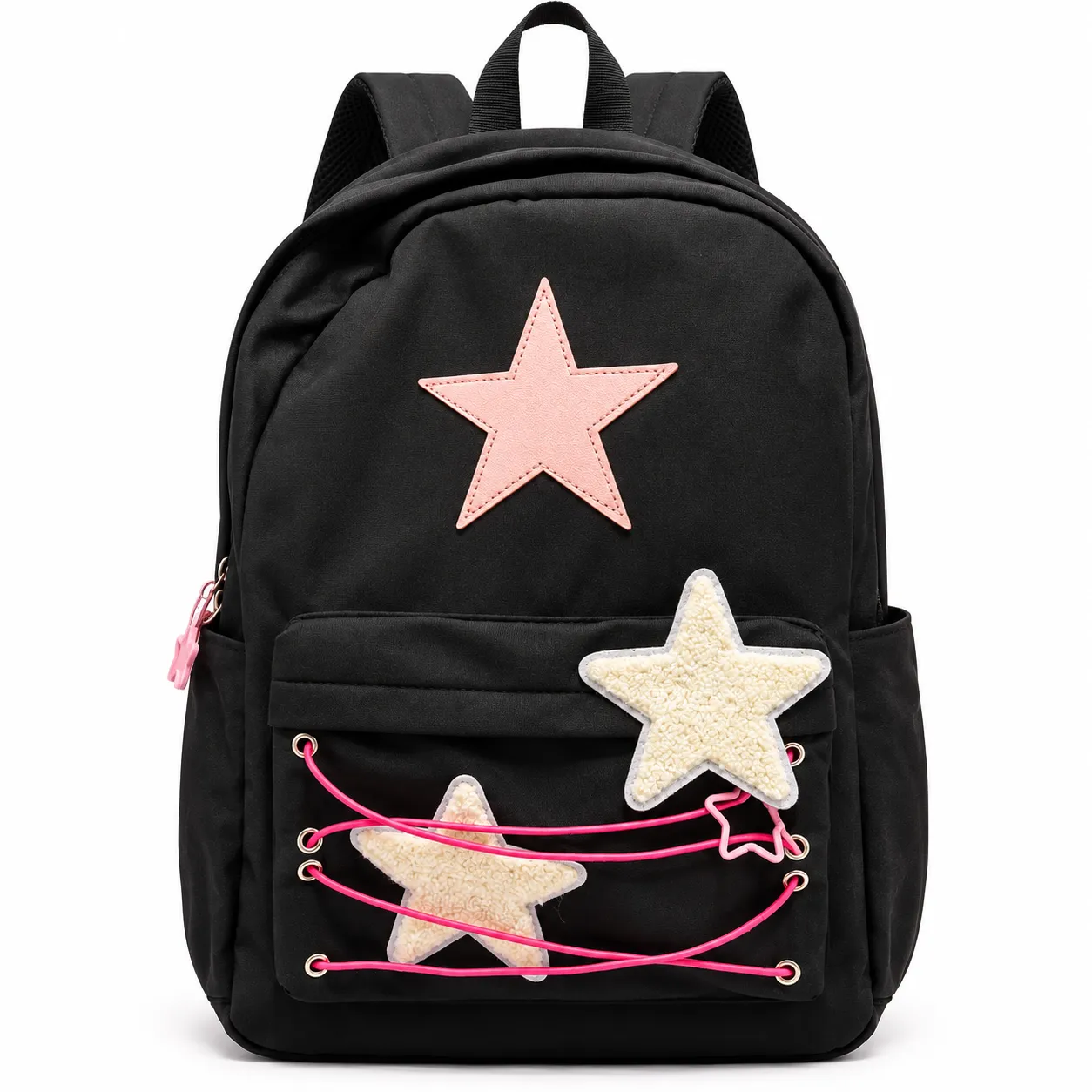 JEJU Pink Star Backpack