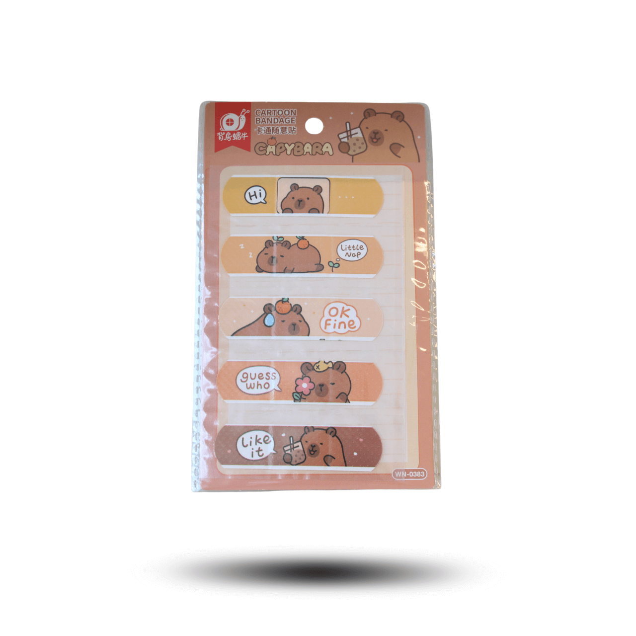 Capybara Cartoon Bandage Set