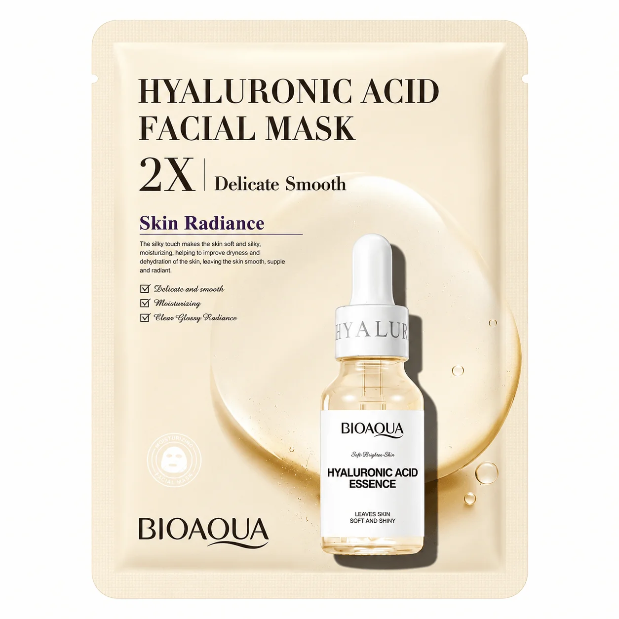 BIOAQUA Hyaluronic Acid Moisturizing Facial Sheet Mask