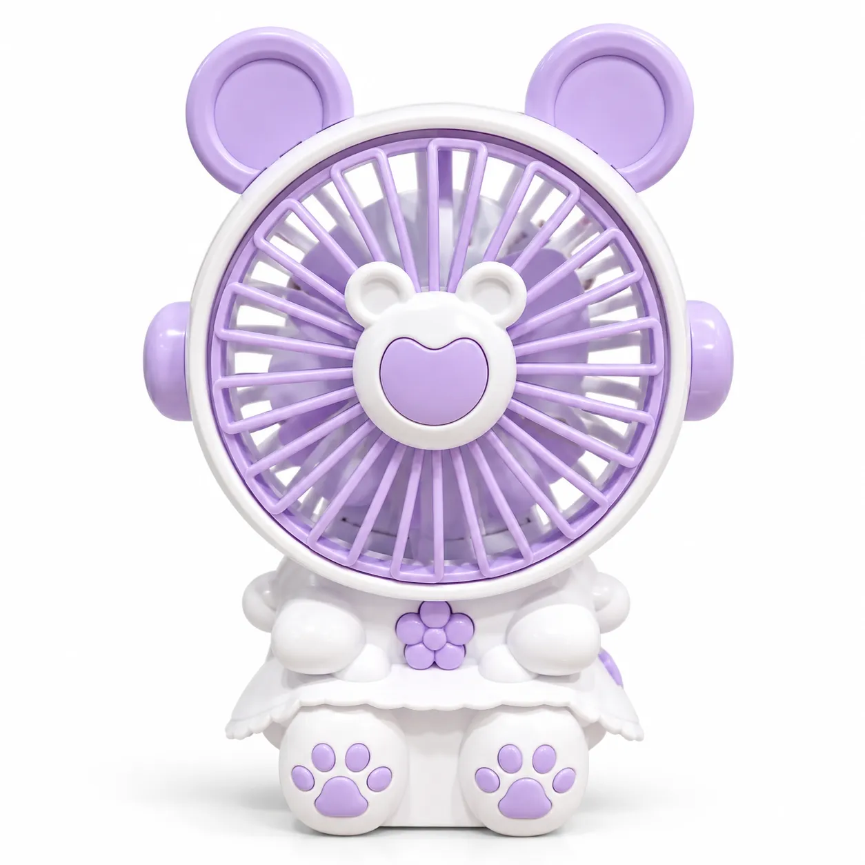 Cute Purple Portable Mini Fan
