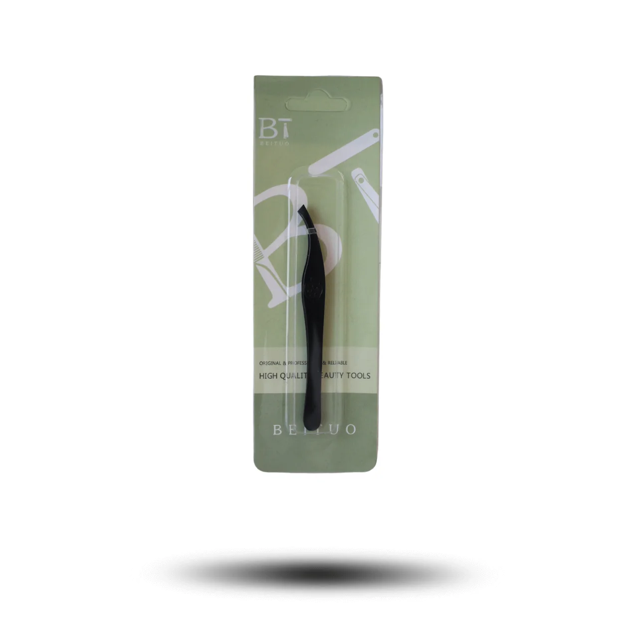 BEITUO Black Curved Tweezer