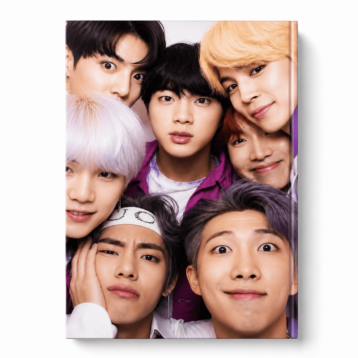 BTS Inspired Premium Portrait Diary