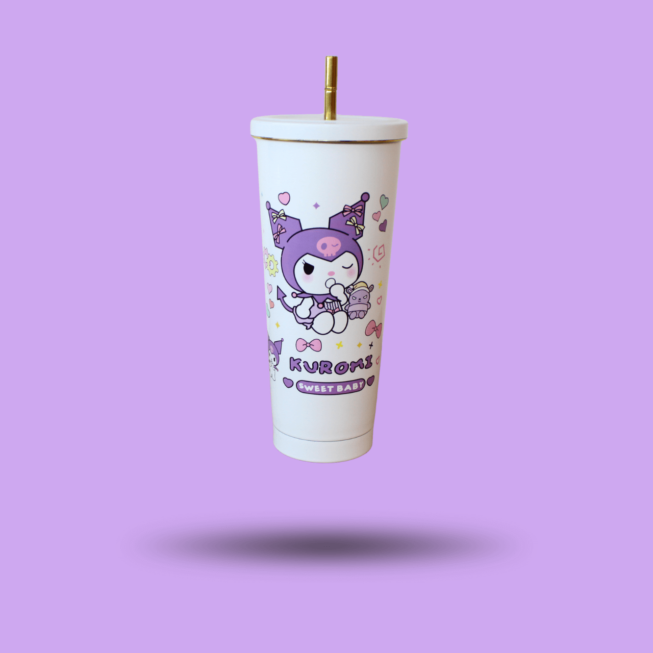 Sanrio Cup with Straw