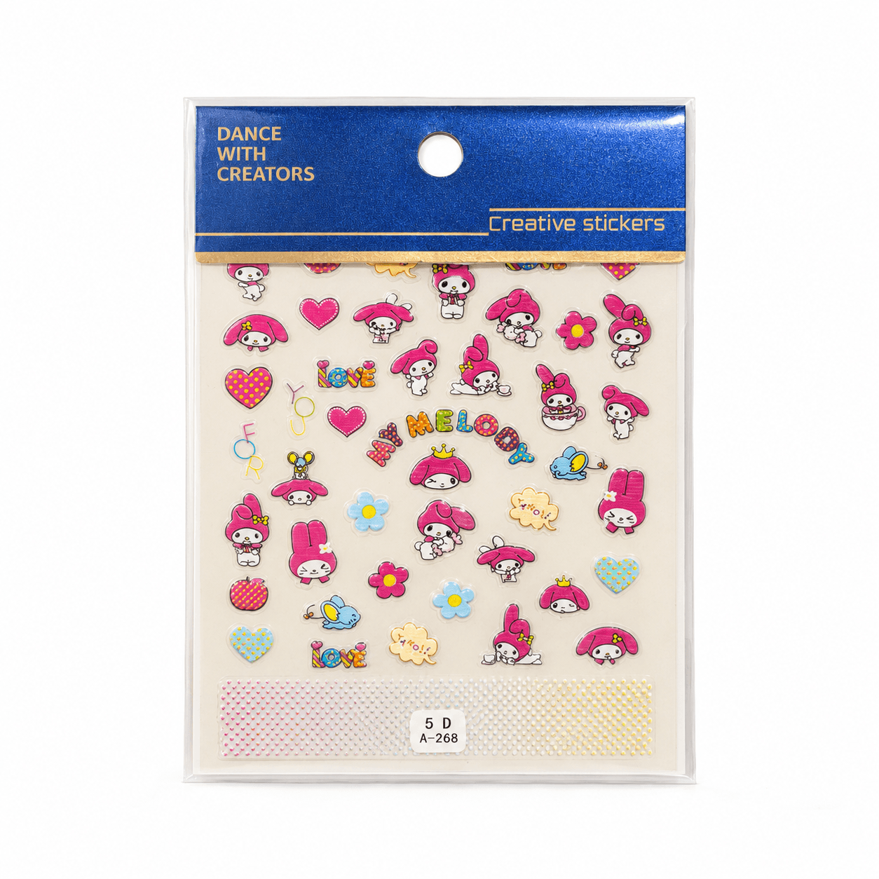 Kawaii Character Nail Stickers