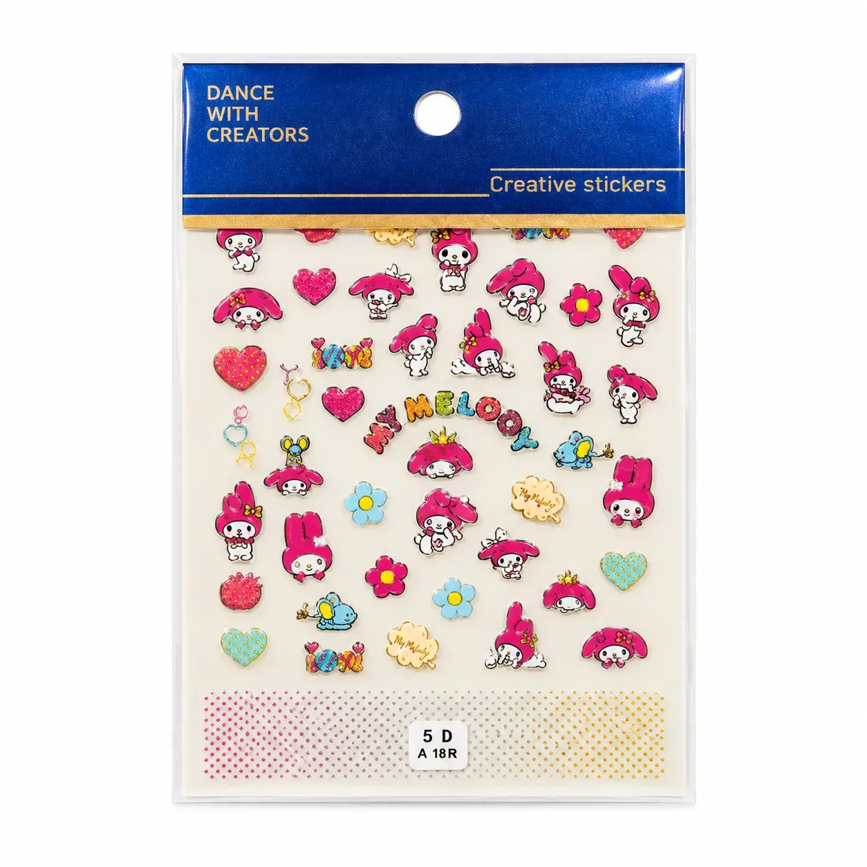 Kawaii Character Nail Stickers