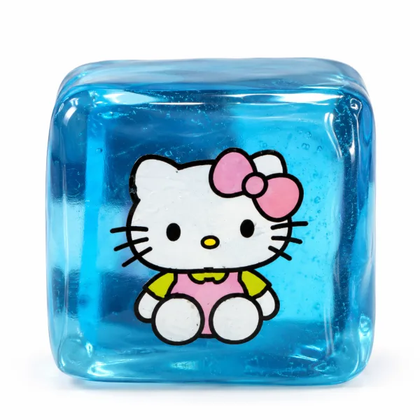 Hello Kitty Blue Nice Cube Squishy Toy