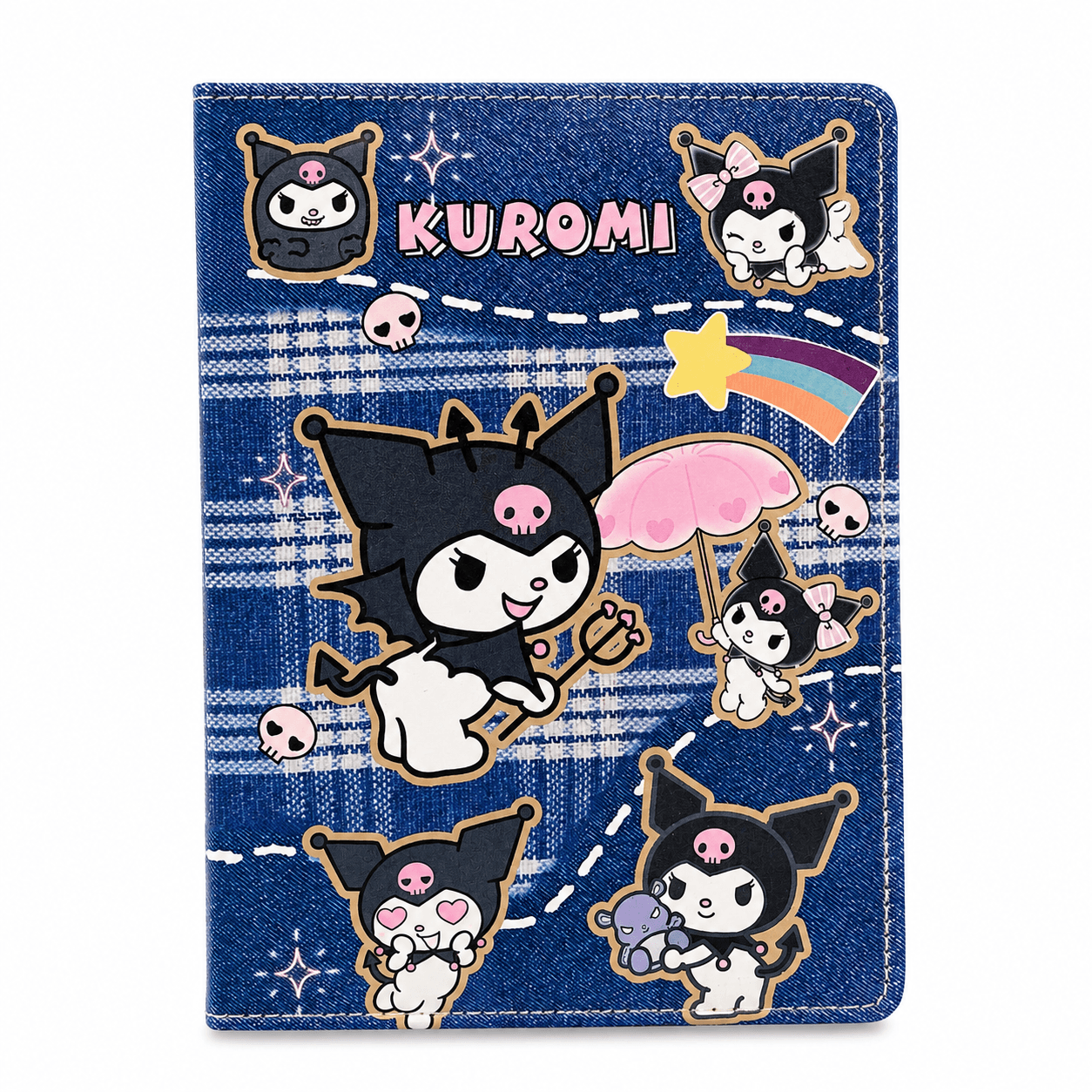 Kuromi Blue Aesthetic Notebook