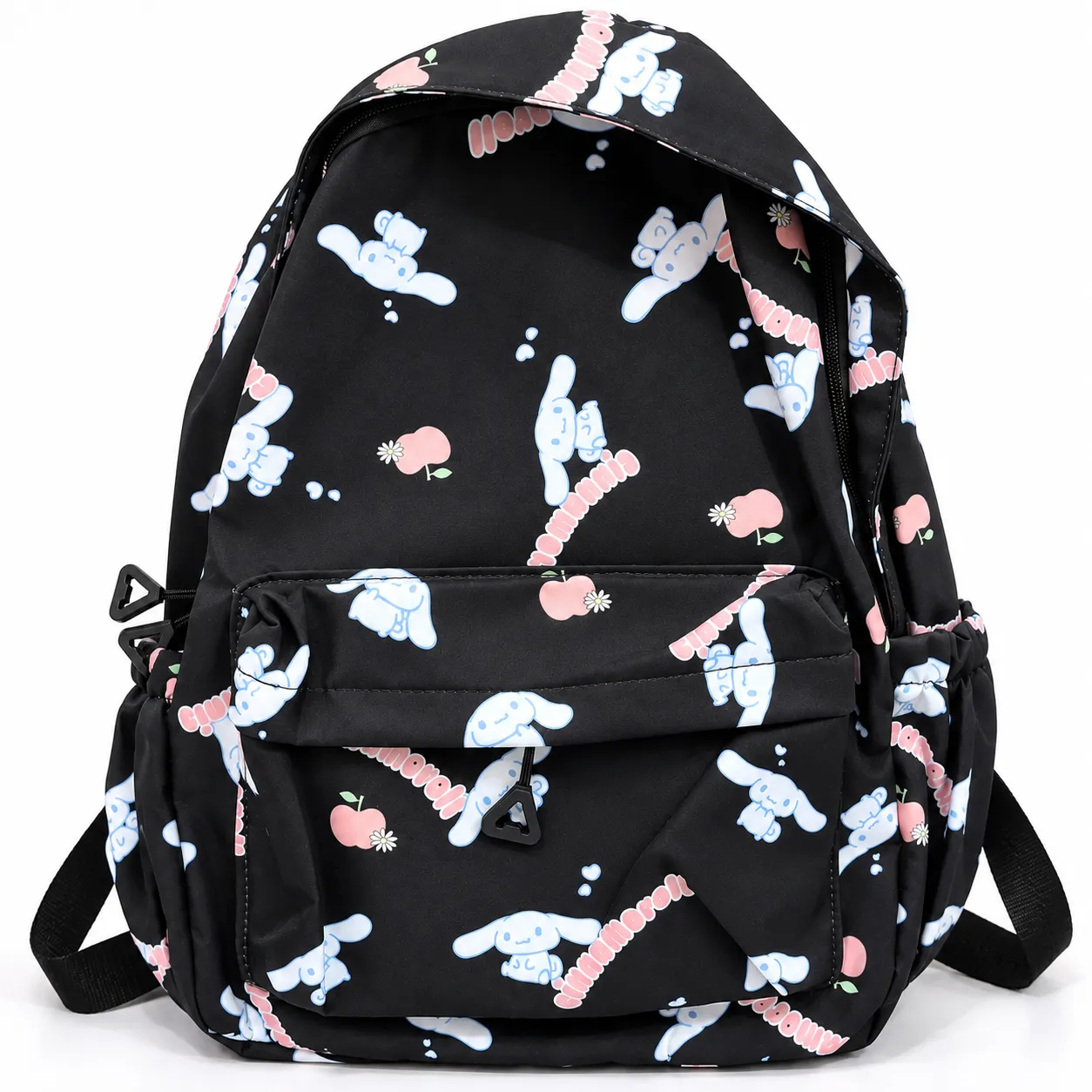 JEJU Black Cinnamoroll Print Backpack