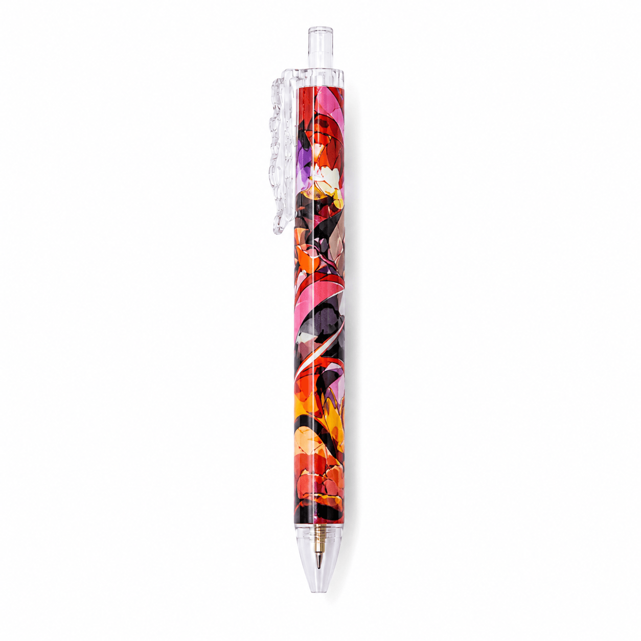 Colorful anime style retractable pen