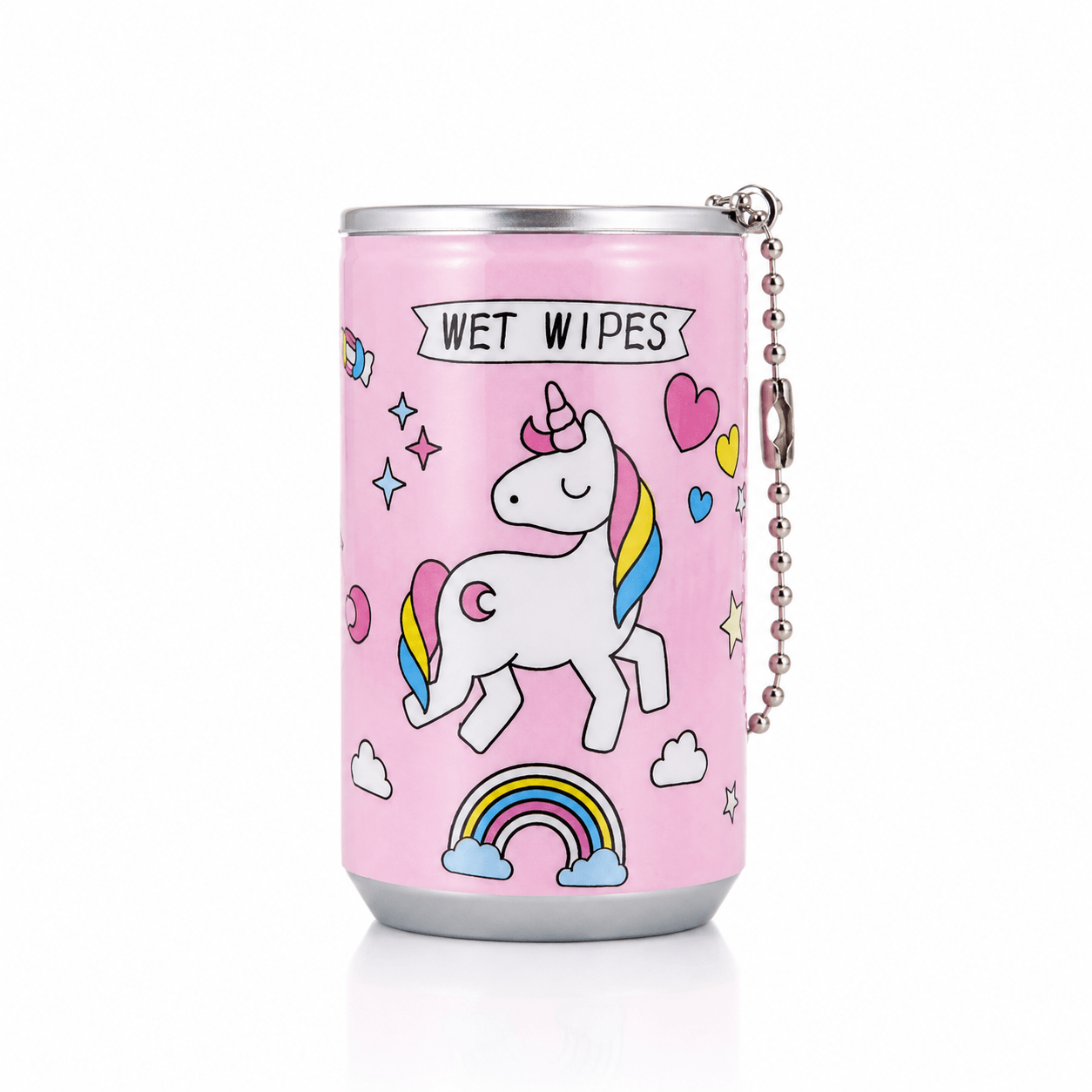 Cute Unicorn Travel Wet Wipes Can