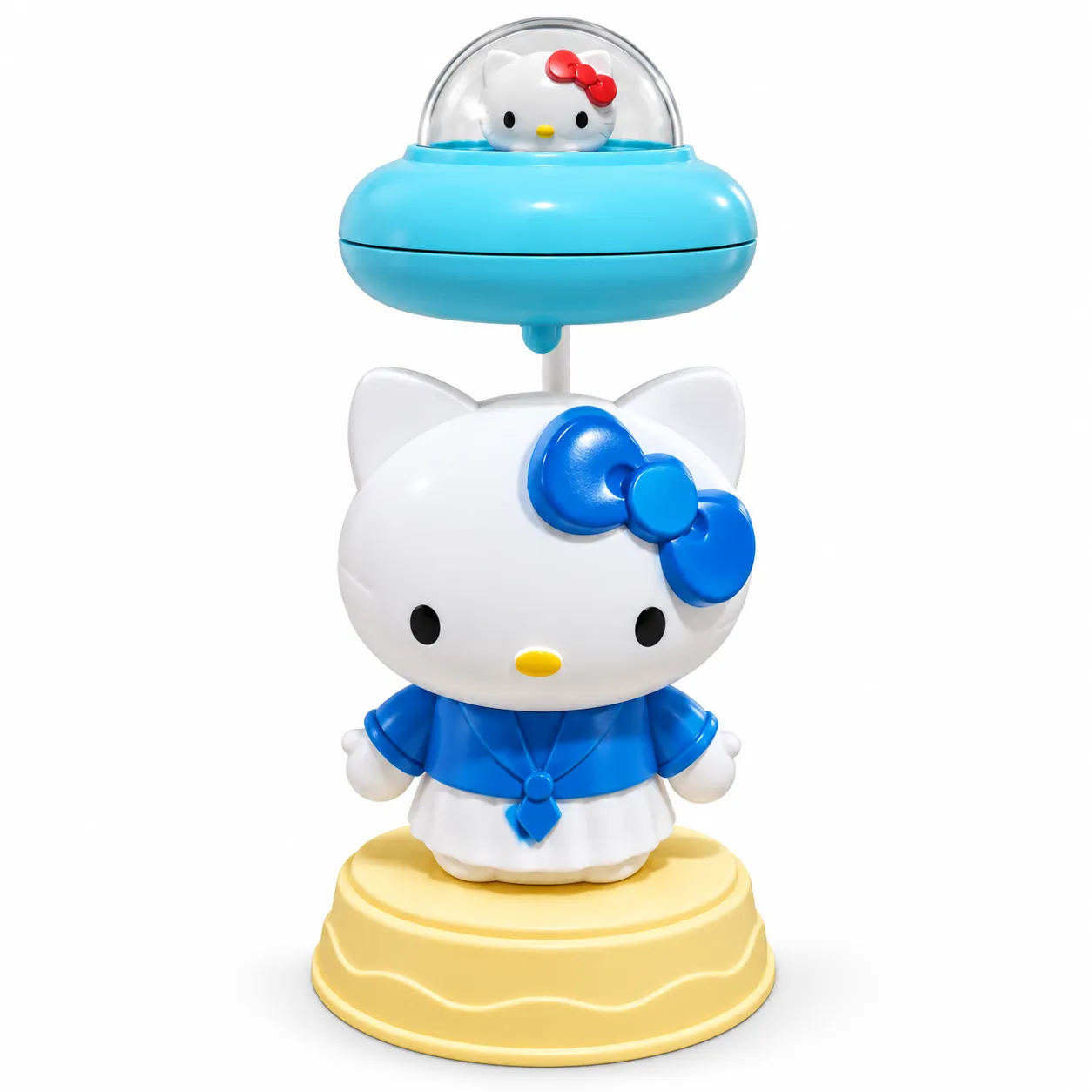 Hello Kitty Blue LED Night Lamp with Decorative Dome