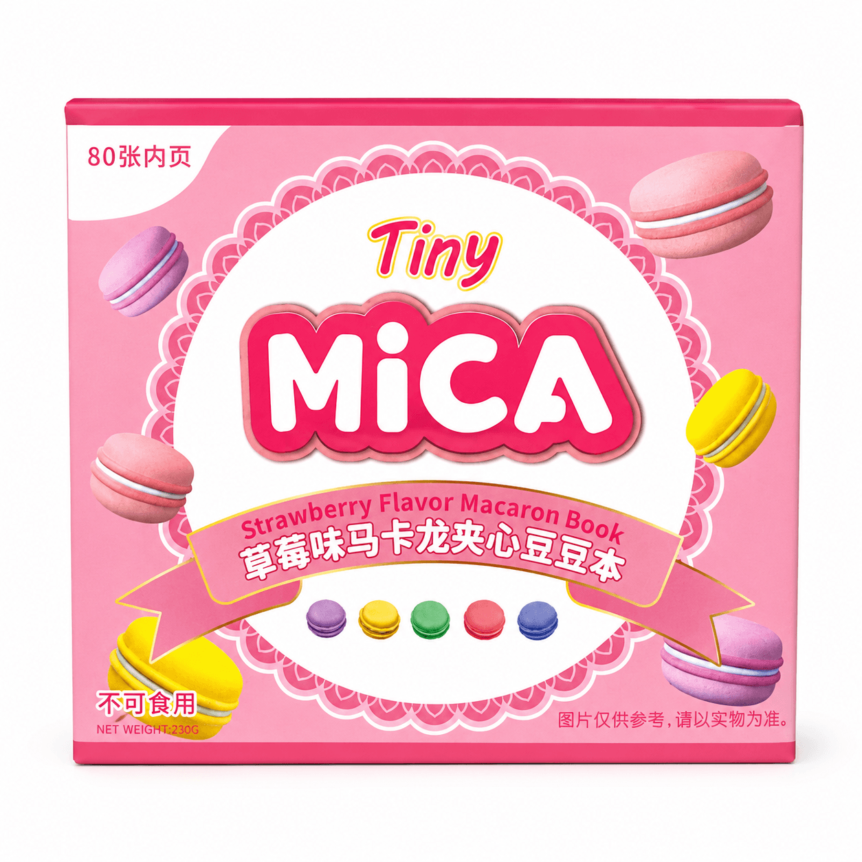 Kawaii Macaron Mini Notebook Cute Pocket Diary