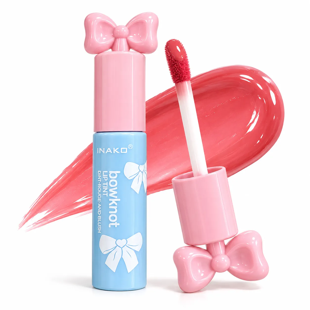 Pink Bowknot – Coral Pink 02