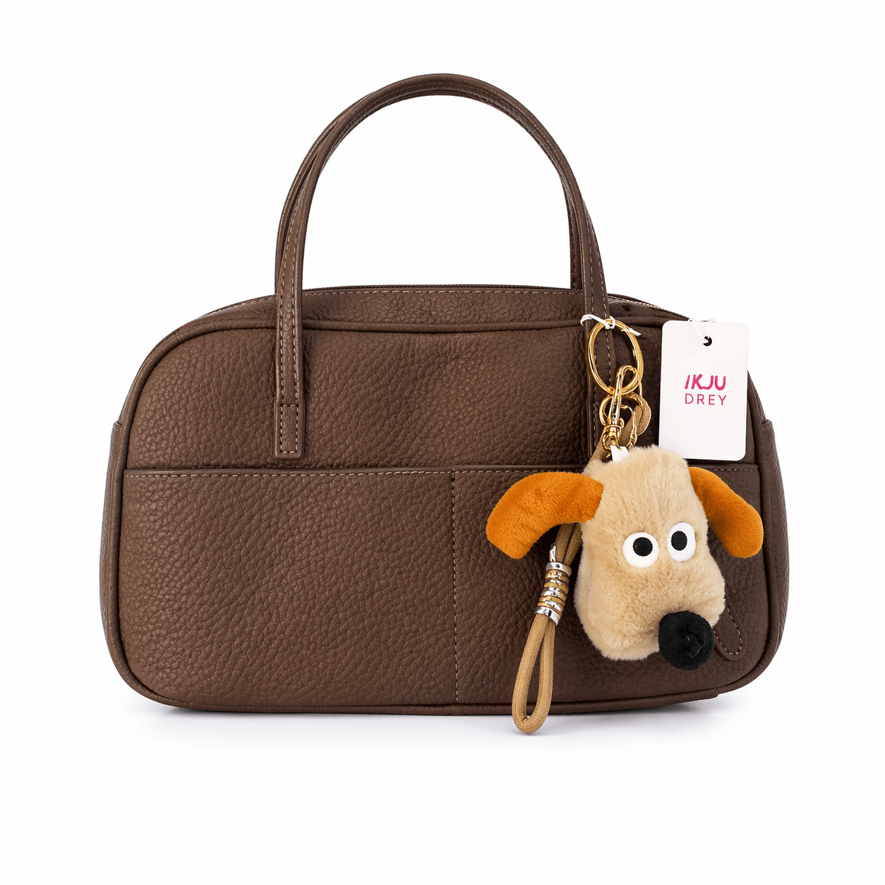 Classic Brown Shoulder Handbag