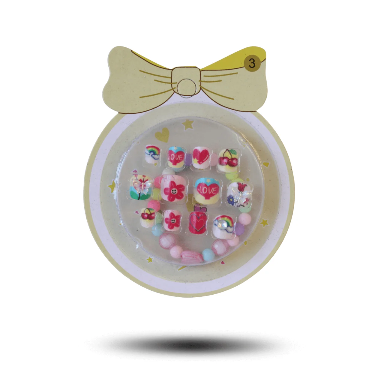 Press On Nail Bracelet Set