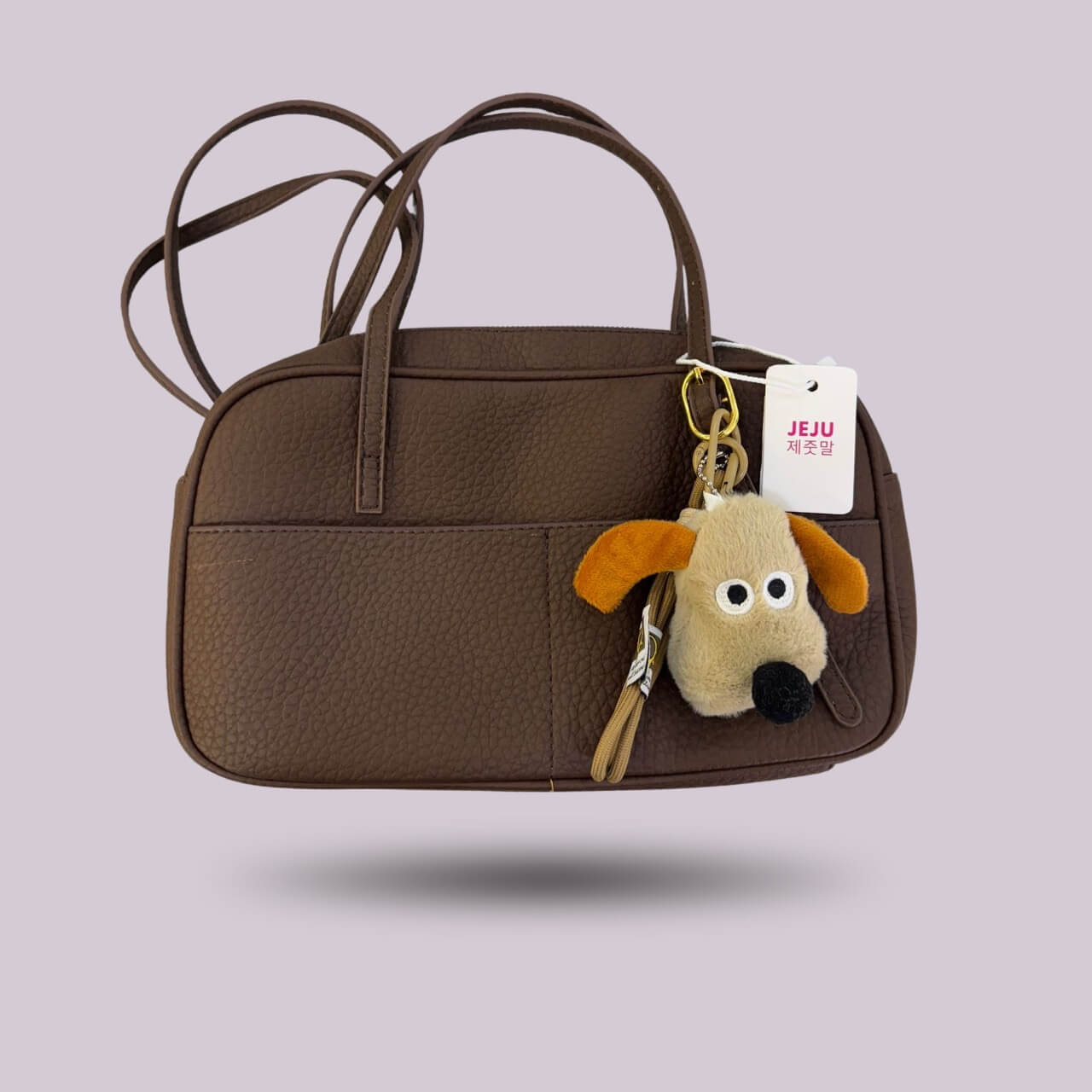 Side bag with keychain