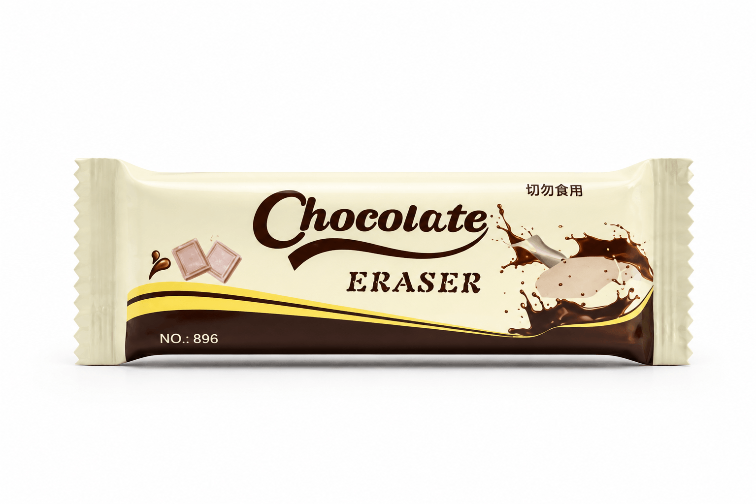 Chocolate Bar Eraser Cute Novelty School Stationery
