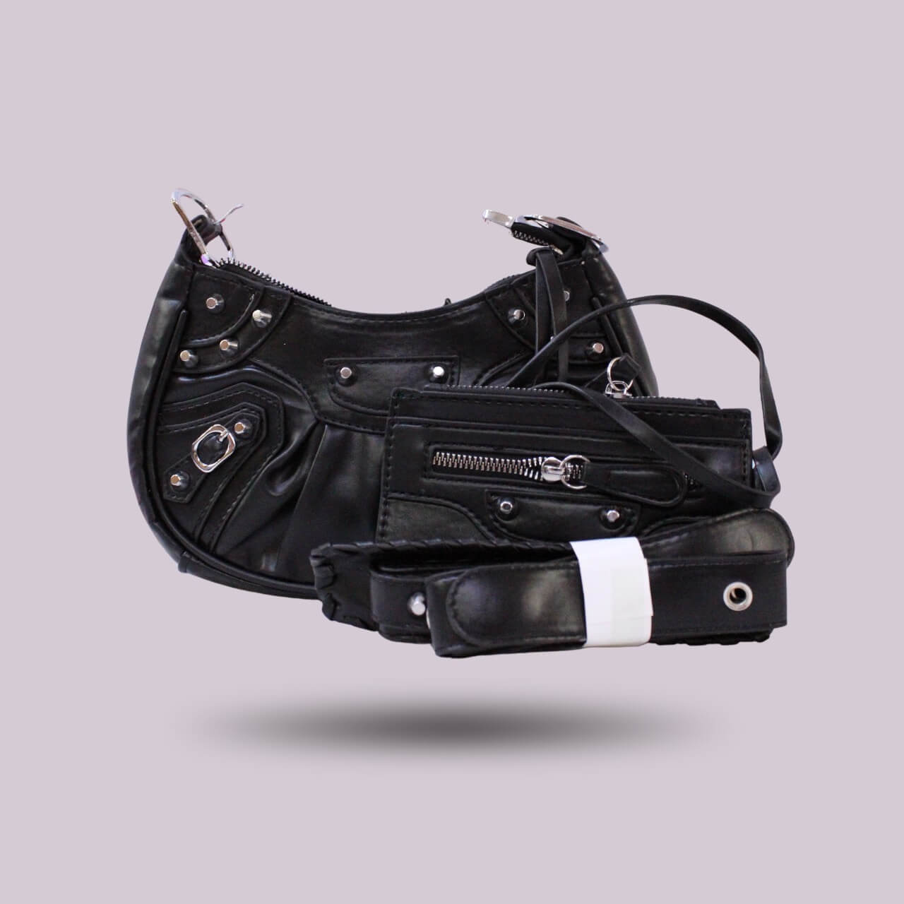 Crescent Shoulder Bag Set