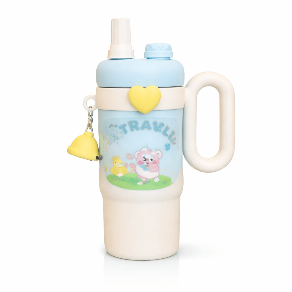 Travel Bear Pastel Tumbler