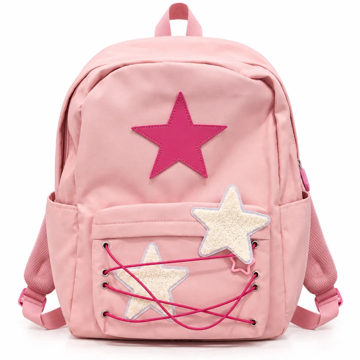 JEJU Pink Star Backpack